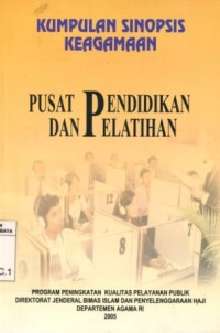 Kumpulan Sinopsis Keagamaan Pusat Pendidikan dan Pelatihan