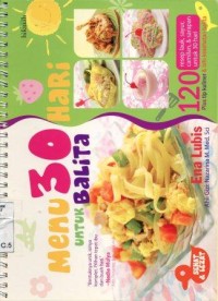 Menu 30 Hari untuk Balita