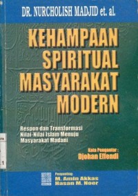 Kehampaan Spiritual Masyarakat Modern