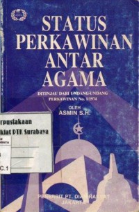 Status perkawinan antar Agama/Asmin