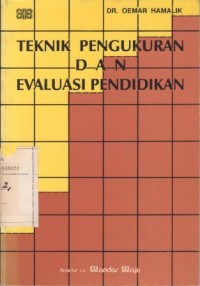 Teknik Pengukuran dan Evaluasi Pendidikan