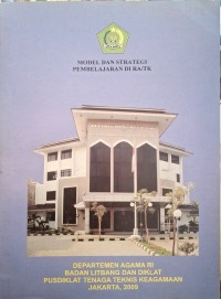 Model dan strategi pembelajaran di RA/TK