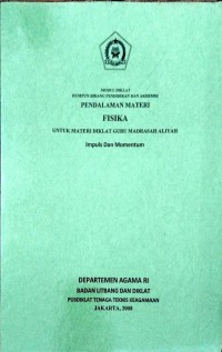 Pendalaman materi fisika (Impuls dan momentum)