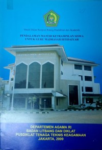 Pendalaman materi keterampilan siswa untuk guru MI
