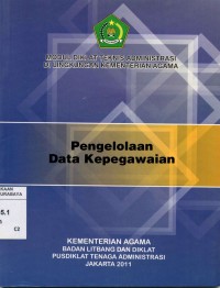 pengelolaan data kepegawaian 2011