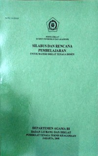 Silabus dan rencana pembelajaran