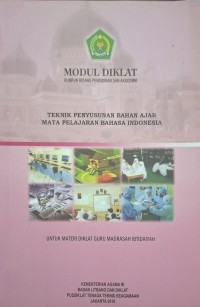 Teknik penyusunan bahan ajar mata pelajaran Bahasa Indonesia