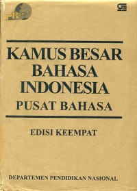 kamus besar bahasa indonesia pusat bahasa