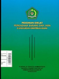 Pedoman Diklat Pengadaan Barang dan Jasa Tahun 2010